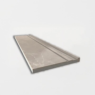 Gris Fawn Polished Marble Baseboards 6x24