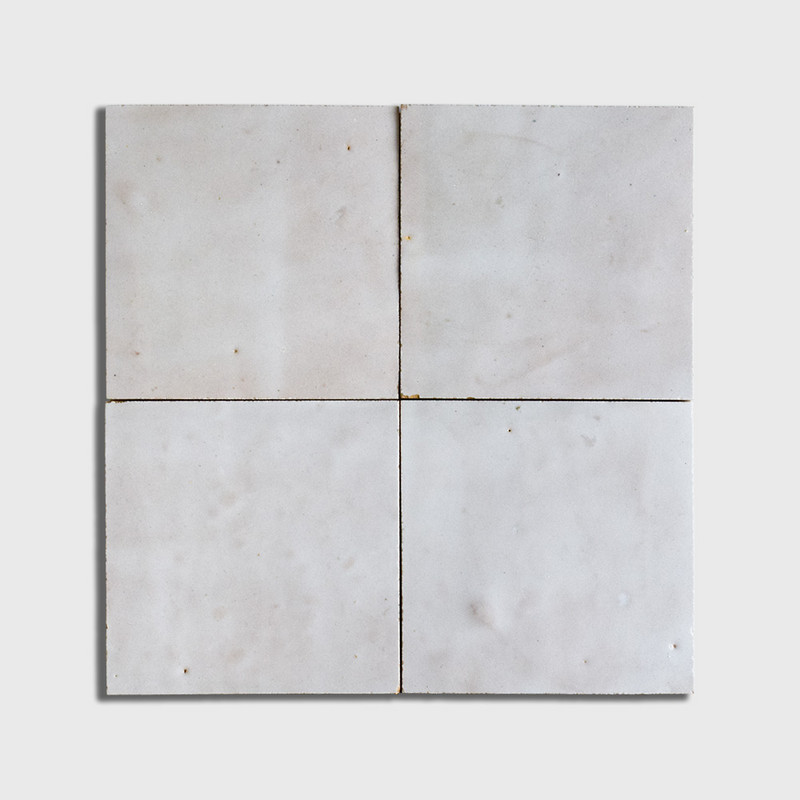 Blanc Fes Glossy Zellige Tiles 4×4