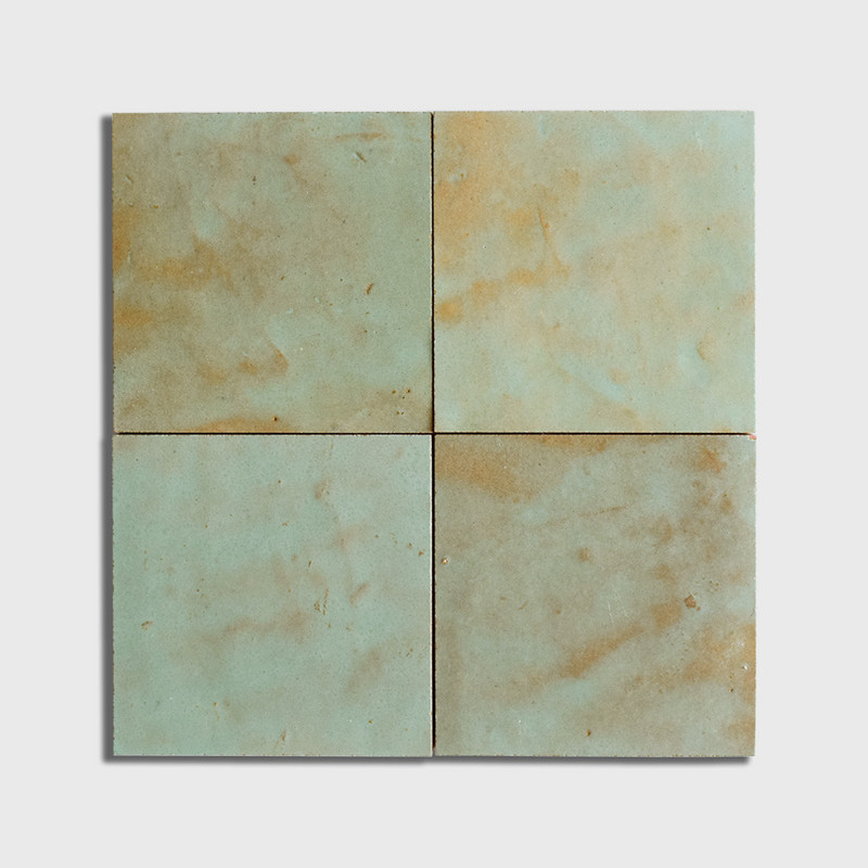 Maldives Light Glossy Zellige Tiles 4×4