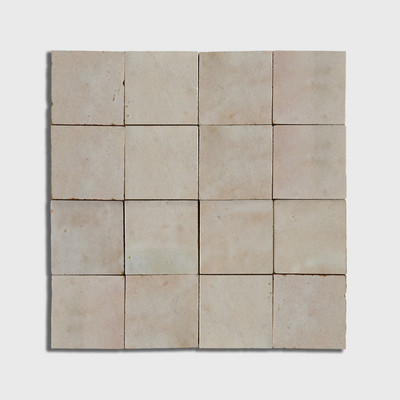 Gris Beige Glossy Zellige Mosaics 12×12