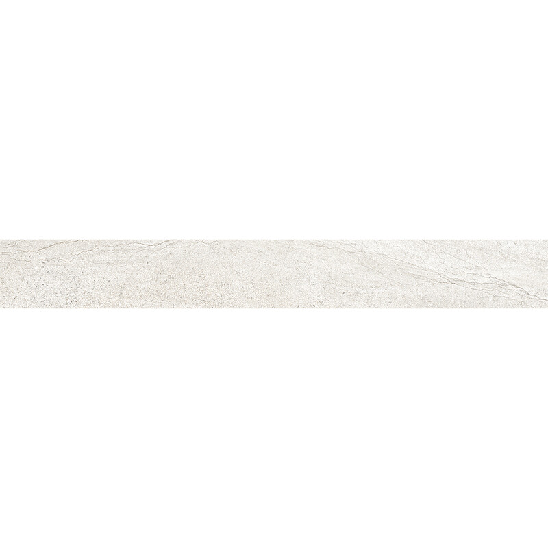 Snow Matte Bullnose Porcelain Moldings 3×24