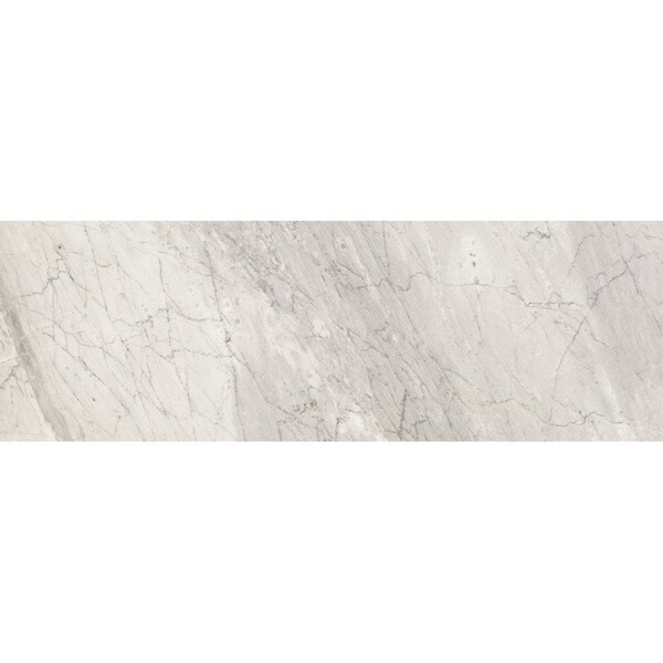 Bardiglio Gray Honed Subway Marble Look Porcelain Tiles 4×12