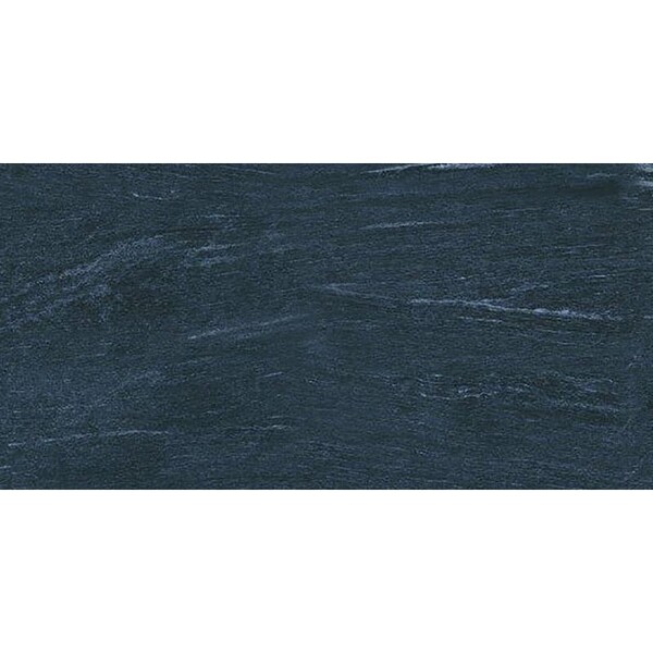 Essential Black Matte Stone Look Porcelain Tiles 12×24