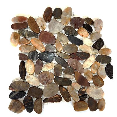 Forrest Natural Pebble Mosaic 12x12