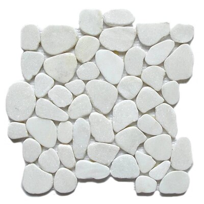 Snowflake Natural Pebble Mosaics 12×12