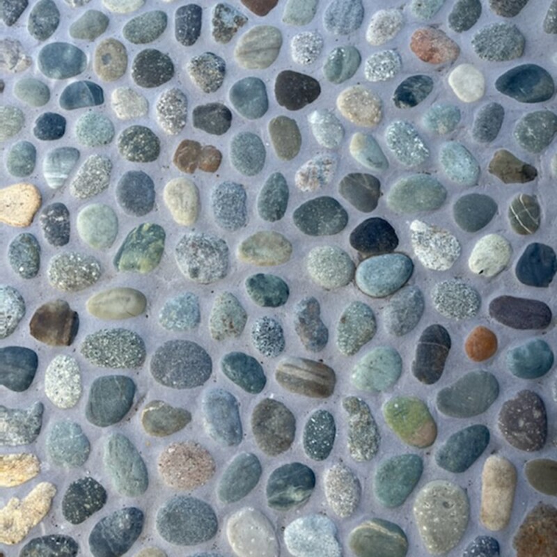 Tiger Natural Pebble Mosaics 12×12