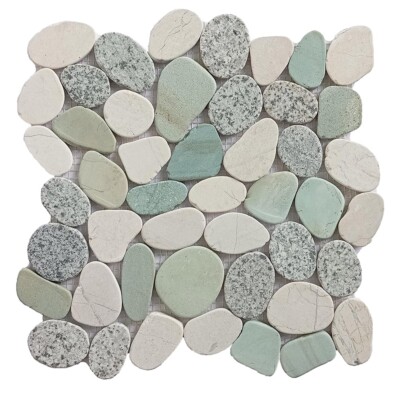 Seafrost Natural Pebble Mosaics 12×12