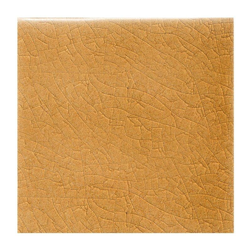 Honey Crackled Ceramic Tiles 6×6