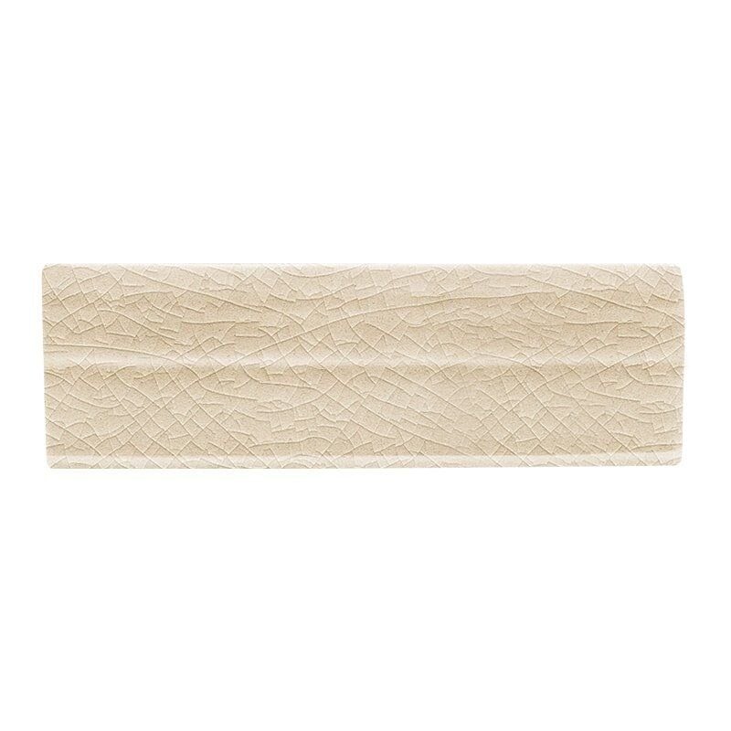 Jasmine Crackled Ogee Trim Ceramic Moldings 2×6