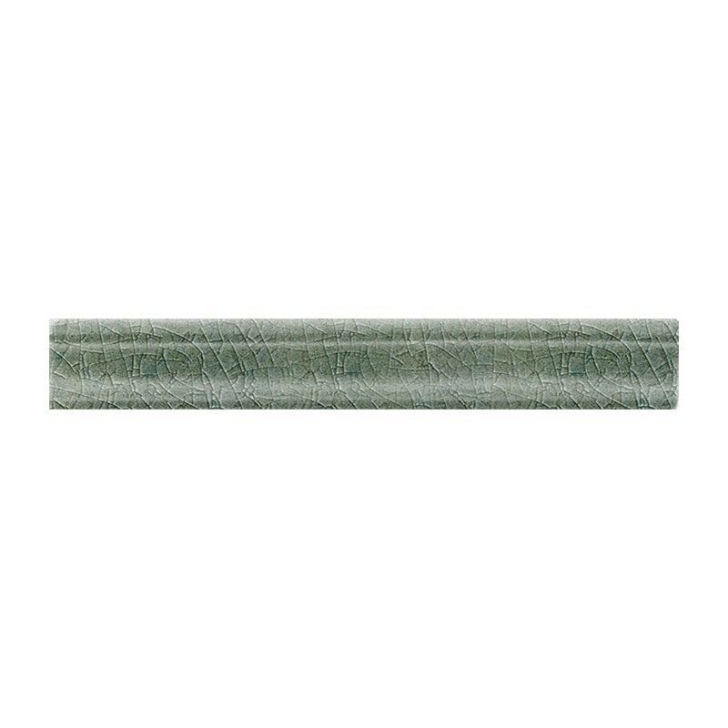 Hyacinth Crackled Finish Trim Ceramic Moldings 1×6