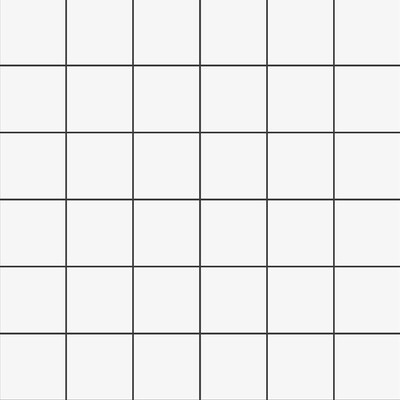 Blanc Matte 2×2 Ceramic Mosaics 12×12