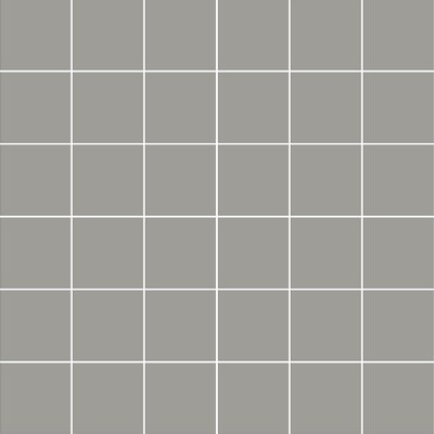 Gris Fonce Matte 2×2 Ceramic Mosaics 12×12