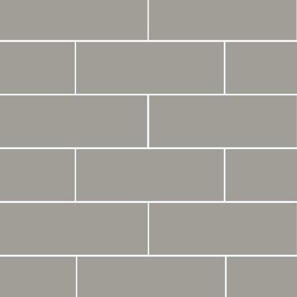 Azulejos cerámicos Gris Fonce Glossy Subway 4×12