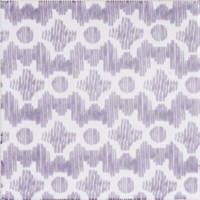 Pure White, Wisteria Glossy Clara B Ceramic Tiles 6×6