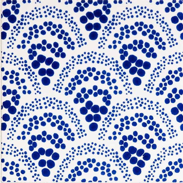 Pure White, Iris Matte Chou Chou Ceramic Tiles 6×6