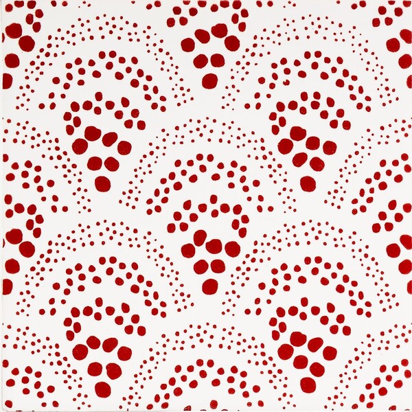 Pure White, Fire Engine Matte Chou Chou Ceramic Tiles 6×6