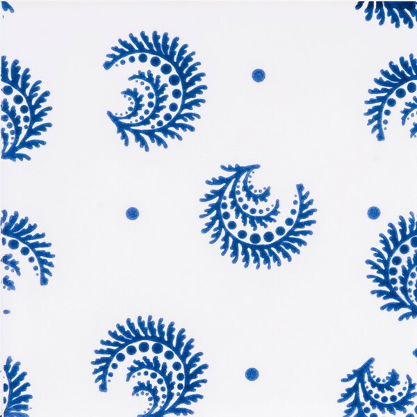 Pure White, Azure Glossy Desmond Ceramic Tiles 6×6