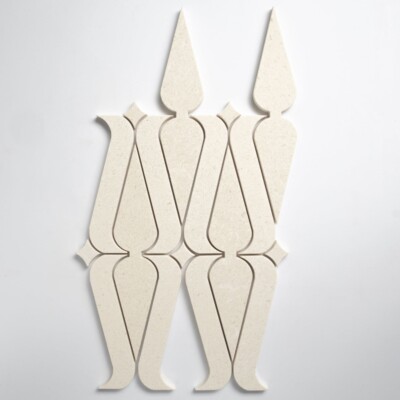 Paris Honed Linon Marble Mosaics 8 1/4×12 11/32