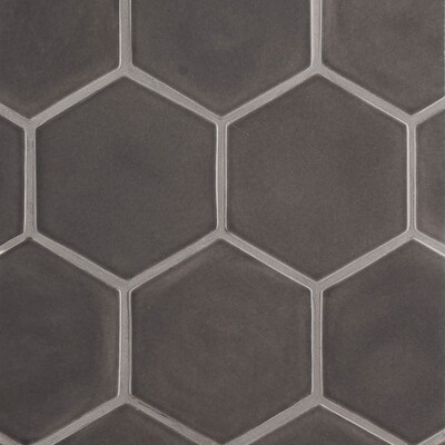 Azulejos de cerámica hexagonales brillantes de café 5