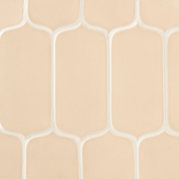 Caramel Glossy Tear Field Ceramic Tiles 3 5/8×8