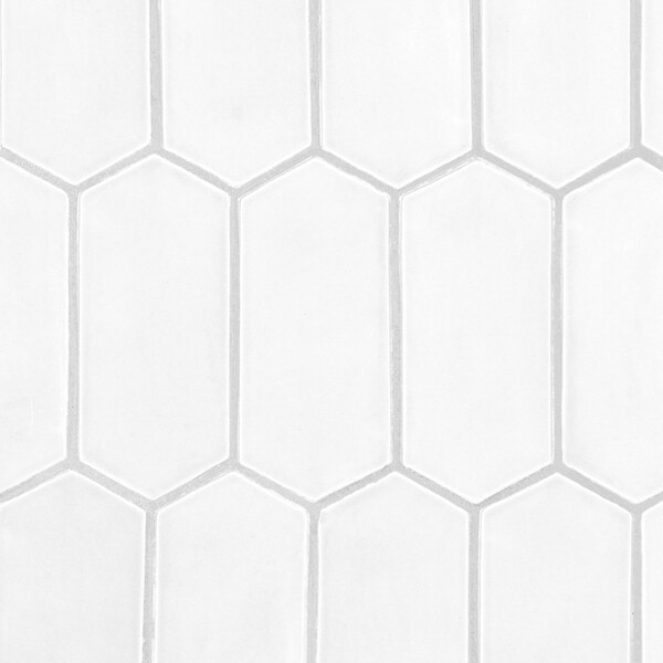 Cotton Matte Picket Ceramic Tiles 3×6