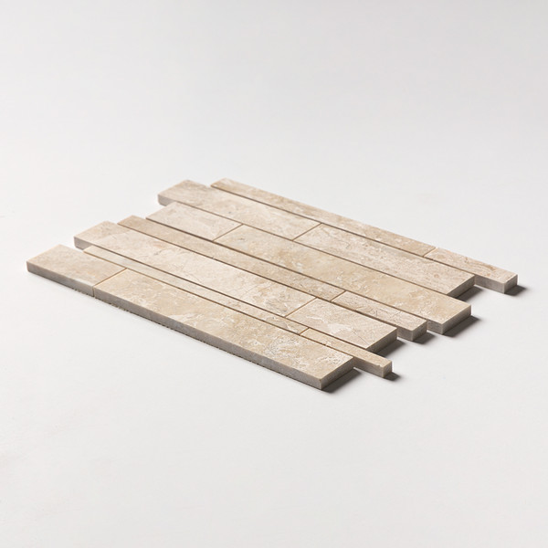 Royal Beige Polished Slides Marble Mosaics 11×17