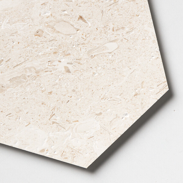 Desert Path Brushed Hexagon 8 Limestone Mosaics 8