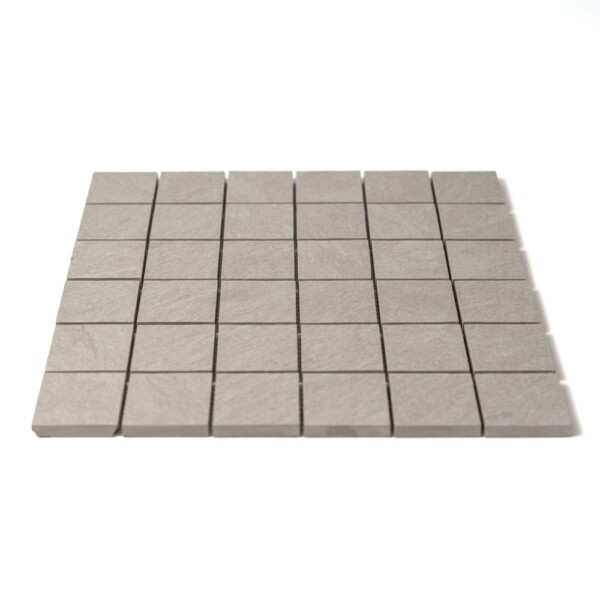 Ivory Flow Natural Matte Herringbone 5/8×3 Porcelain Mosaics 10 7/16×12 13/16