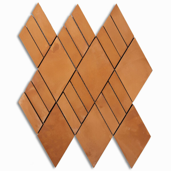 Cotto Natural Genoa Terracotta Mosaics 11 1/2×14