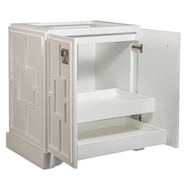 Fresh White Pavillion Cabinet Vanity Tops 29 3/4×21 3/4