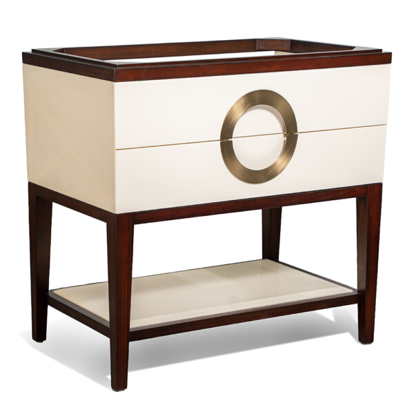 Mahogany Antique&linen White Malabar Cabinet Vanity Tops 34×21