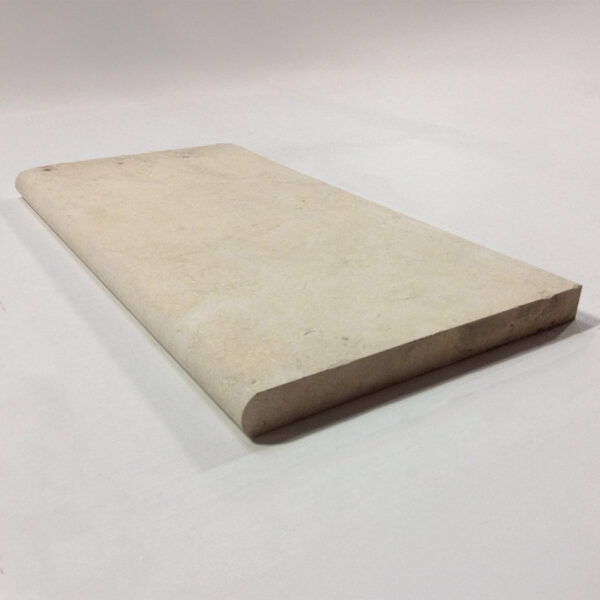 Jerusalem Honed Bullnose Limestone Pavers 12×24