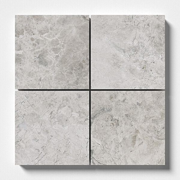 Silver Mystique Polished Marble Tiles 4×4