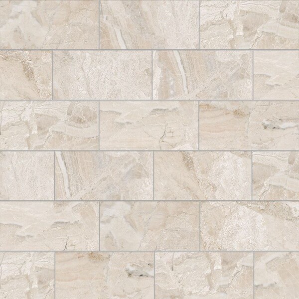 Royal Beige Honed Marble Tiles 2 3/4×5 1/2