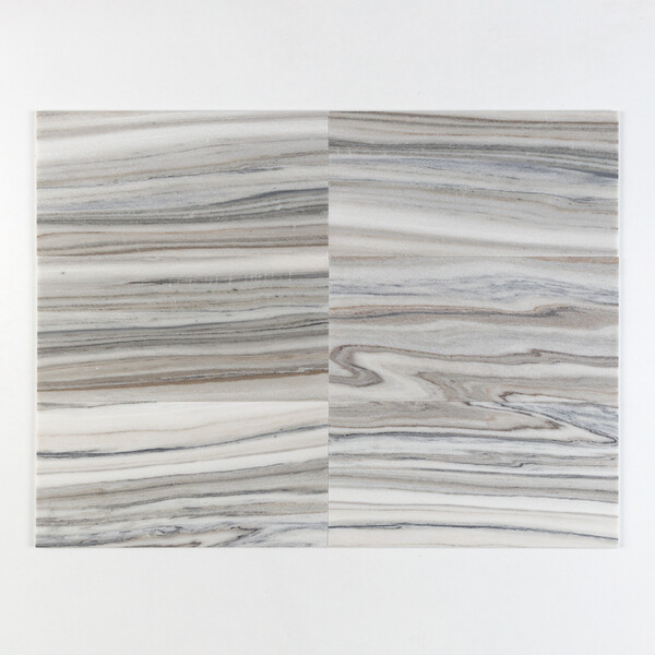 Silver Sky Honed Marble Tiles 12×24