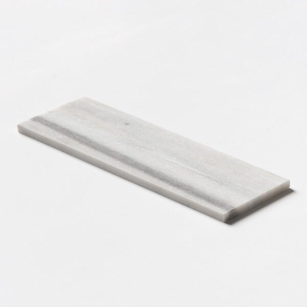 Silver Sky Polished Subway Marble Tiles 4×12
