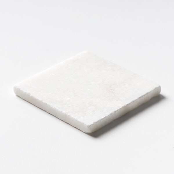 Calacata T Tumbled  Marble Tile 4×4