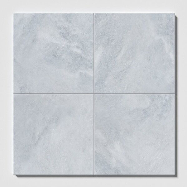 Bardiglio Light Honed Marble Tiles 12×12