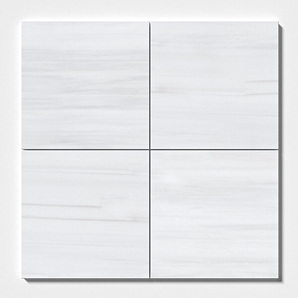 Bianco Dolomiti Polished Marble Tiles 12×12
