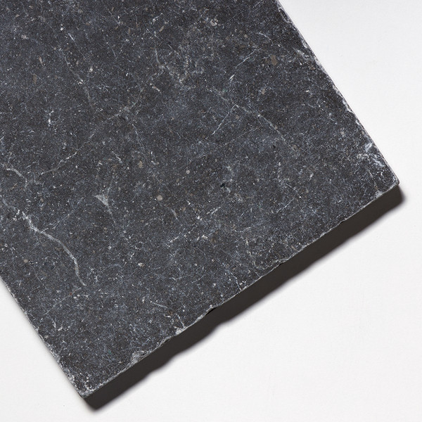 Iris Black Brushed Marble Tiles 8×8