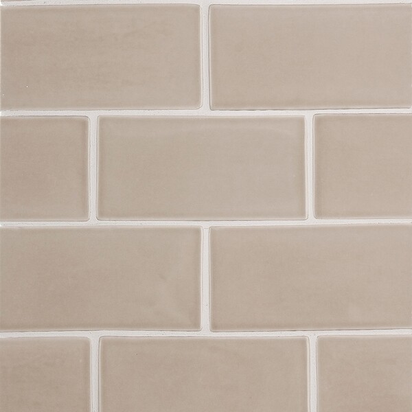 Acorn Glossy Subway Ceramic Tiles 3×6