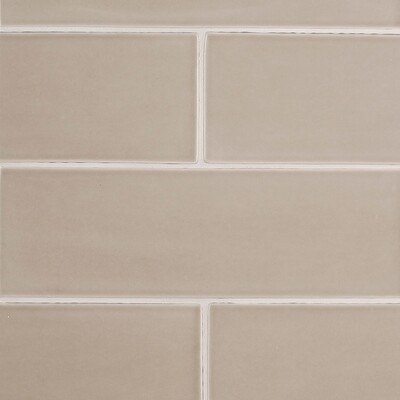 Azulejos de cerámica Acorn Glossy Subway de 4×12