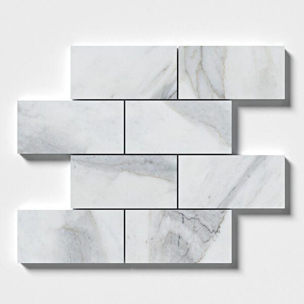 Serenity Honed Marble Tiles 2 3/4×5 1/2