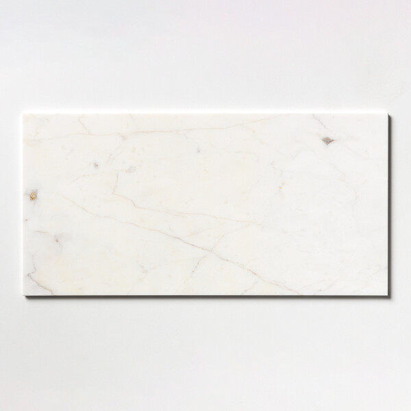 Fusion White Honed Marble Tiles 12×24