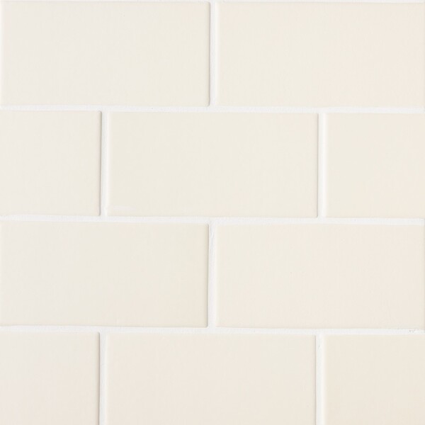 Conch Matte Subway Ceramic Tiles 3×6