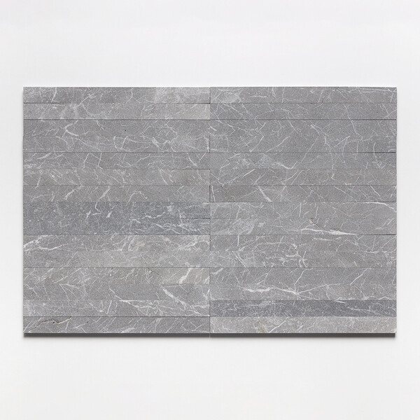 Iris Black Fine Textured Plank Marble Tiles 1 9/16×18