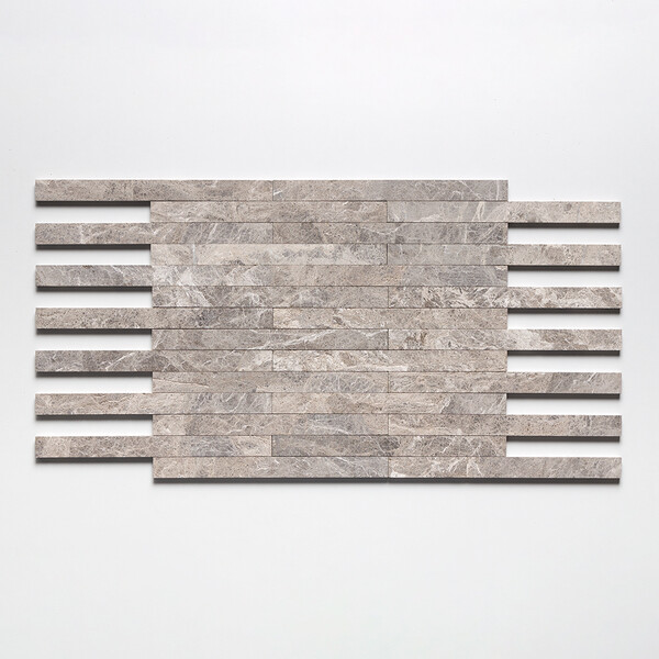 Maroon Di Notte Fine Textured Plank Marble Tiles 1 9/16×18