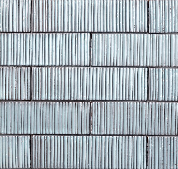 Slate Glossy Linea Zellige Look Terracotta Accent Tiles 2 1/4×7 7/8