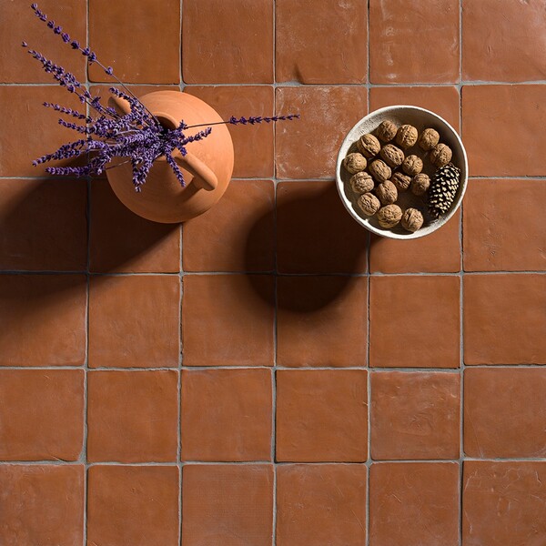 Handmade Glazed Terracotta Tiles 6×6