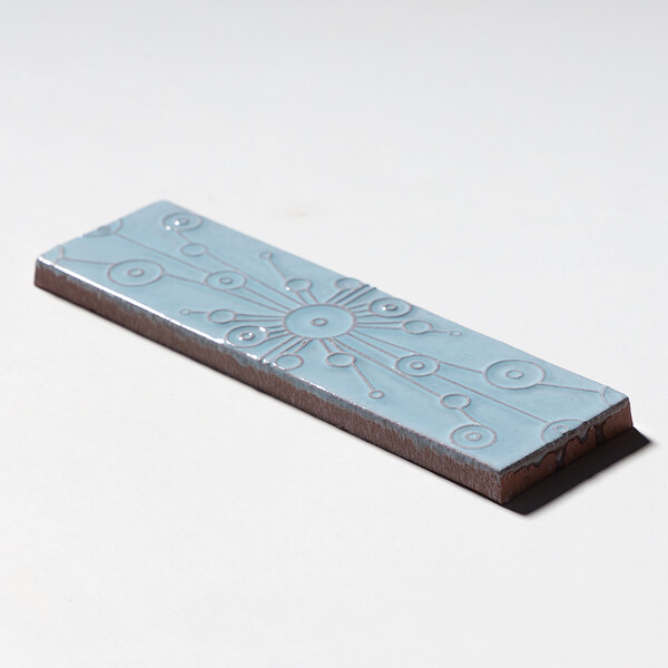 Brooklyn Glossy Stellar Terracotta Accent Tiles 2 1/4×7 7/8